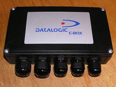 DATALOGIC C-BOX 100 93ACC1510 Industrial Barcode Scanner Connection Box as new