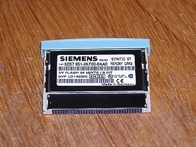 Siemens 6ES7951-0KF00-0AA0 E:03 S7-300 FLASH EPROM 64kB used excellent