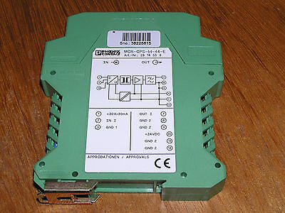 Lot of 2x Phoenix Contact MCR-CPS-I/I-44-E 28 14 55 3 / 2814553 as new condition