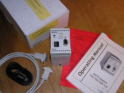 NEW - INSYS 11-02-01-01-30.007 Modem 336 4.0 Analog Modem 33k6 in original box