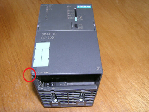 Siemens 6ES7317-2AJ10-0AB0 E:02 Simatic S7-300 CPU317-2DP used, good condition