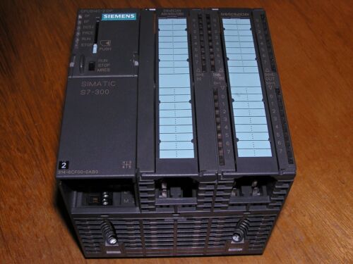 Siemens 6ES7314-6CF00-0AB0 E:02 Simatic S7-300 CPU314C-2DP used excellent cond.
