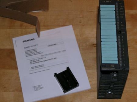 Unused - Siemens 6GK7343-2AH00-0XA0 E:03 Simatic S7-300 ASi CP343-2 w/o box