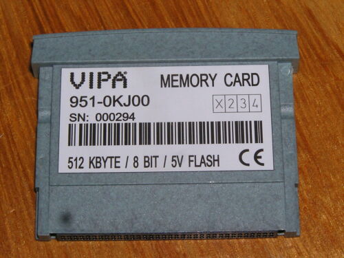 VIPA 951-0KJ00 512kB 5V FLASH S7-300 used, as new, 100% Siemens compatible