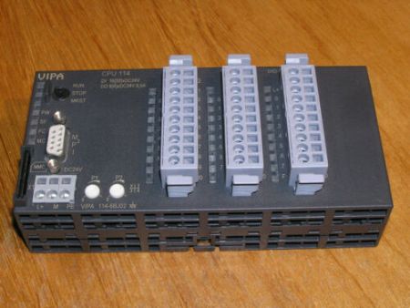 VIPA 114-6BJ02 CPU 114 Micro PLC used, as new condition