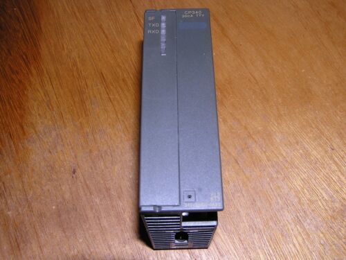 Siemens 6ES7340-1BH00-0AE0 E:04 Simatic CP340 TTY 20mA used excellent condition