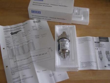 WIKA D-10-7 Pressure Transmitter -1..3 bar + Profibus partno. 7169902 calibrated