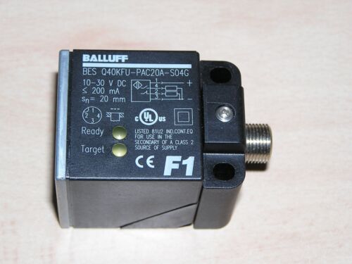 Unused - Balluff BES Q40KFU-PAC20A-S04G 159683 now BES0216 Inductive sensor