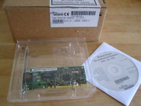 NEW - Fujitsu S26361-F2643-L1 Fast Ethernet Adapter 10/100TX PCI open box