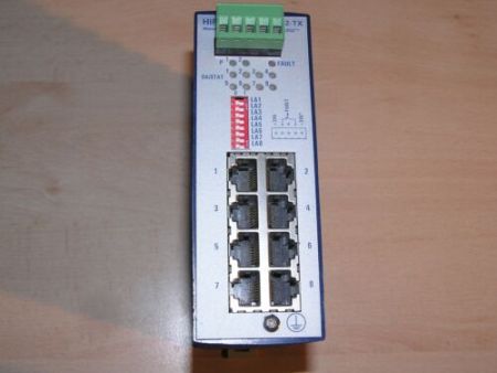 Hirschmann RS2-TX 943 686-002 943686002 Unmanaged Switch 8TX IE excellent cond.