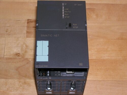 Siemens 6GK7343-1EX20-0XE0 E:03 Simatic NET S7-300 CP343-1 used excellent cond.