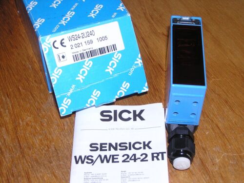 NEW - SICK WS24-2U240 2021159 / 2 021 159 Photoelectric transmitter original box