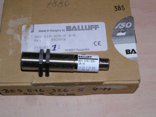 NEW - Balluff BES 516-326-S4-H 552604 now BES01CZ Inductive sensor open box