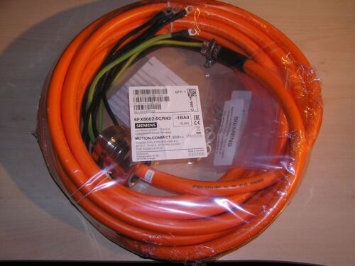 NEW - Siemens 6FX8002-5CR43-1BA0 SINAMICS Power cable MOTION-CONNECT 800Plus 10m