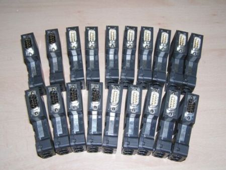 Lot of 19x Siemens 6ES7972-0BB50-0XA0 Simatic Profibus conn. Fast Connect used