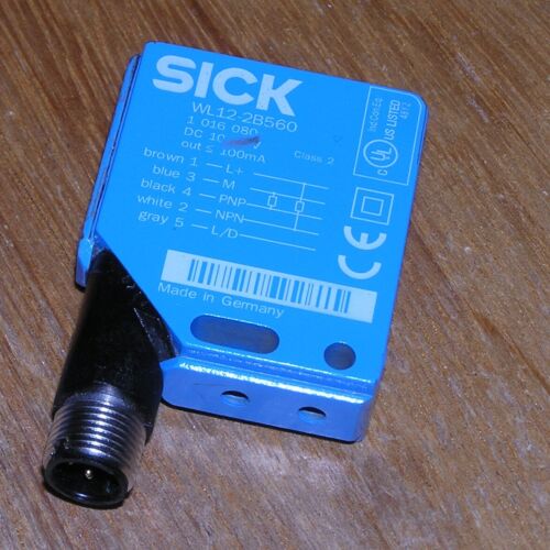 SICK WL12-2B560 1016080 / 1 016 080 Photoelectric sensor used good condition