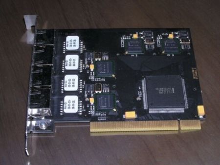 Beckhoff FC9004 HW:03 TwinCAT Ethernet TCP/IP 4-channel PCI card excellent