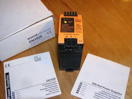 NEW - IFM DN1020 POWER SUPPLY/24VDC/1,3A Ecomat200 Power Supply original box