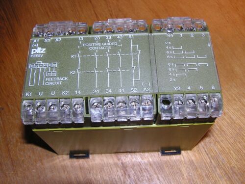 PILZ PZE5V 2-8s 24VDC 4S 1O ID no. 474985 used excellent condition