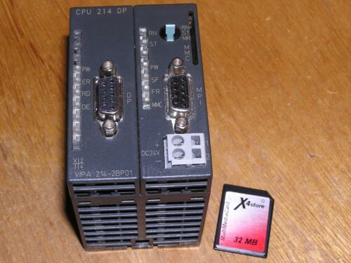 VIPA 214-2BP01 E:1 CPU 214DP used in excellent condition, 32MB MMC included
