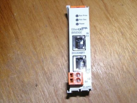 Beckhoff EL6692 EtherCAT bridge terminal, used excellent condition