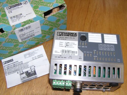 NEW - Phoenix Contact 2989103 29 89 10 3 FL SWITCH SMCS 8TX-PN open original box