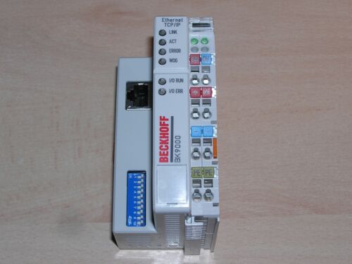 Beckhoff BK9000 Ethernet TCP/IP Bus Coupler TwinCAT used as new condition