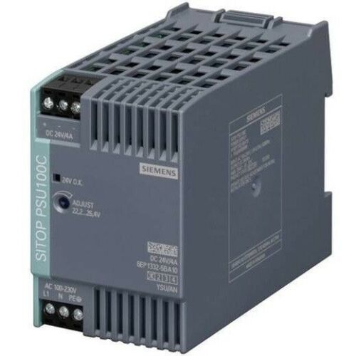 NEW - Siemens 6EP1332-5BA10 E:01 SITOP PSU100C 24 V/4 A factory sealed