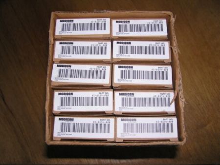 NEW old stock - Lot of 10 MODICON AEG AS-8534-000 Low Density Conn original box