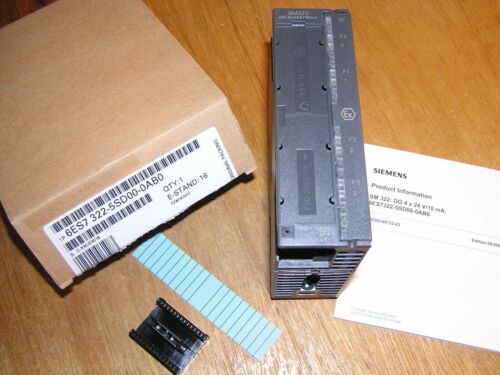NEW - Siemens 6ES7322-5SD00-0AB0 E:16 Simatic S7-300 SM322 Ex, open original box