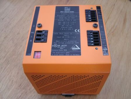 IFM AC1209 AS-Interface Combined Power Supply 29.5..31.6V and 26V 6A as new