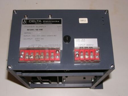 DELTA ELEKTRONIKA M24-12 HE M2412HE Power Supply 24VDC 12A used
