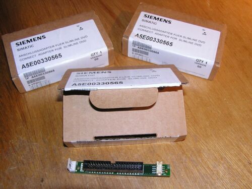 NEW - Lot of 3x Siemens A5E00330565 SlimLine DVD adapter for Simatic Box PC 500