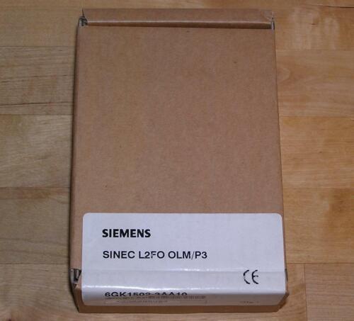 NEW old stock - Siemens 6GK1502-3AA10 SINEC L2FO OLM/P3 Profibus factory sealed