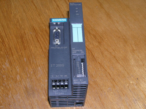Siemens 6ES7151-1BA02-0AB0 E:01 Simatic ET200S IM151-1 HIGH FEAT. used excellent