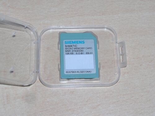 Siemens 6ES7953-8LG20-0AA0 E:01 S7-300/C7/ET200 MMC 128kB as new condition