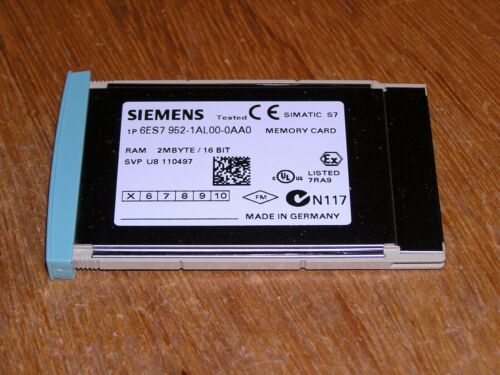 Siemens 6ES7952-1AL00-0AA0 E:05 Simatic S7-400 RAM 2MB used excellent condition