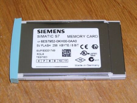 Siemens 6ES7952-0KH00-0AA0 E:06 S7-400 FLASH EPROM 256kB used as new condition