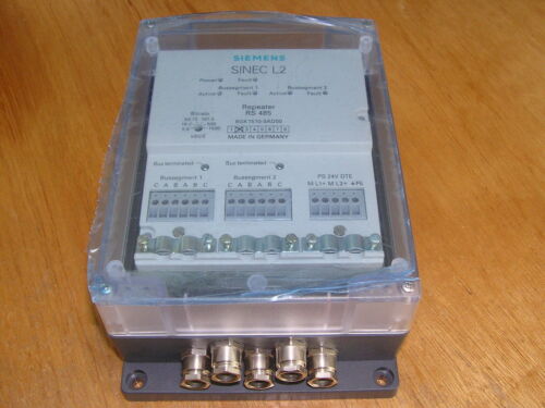 NEW - Siemens 6GK1510-0AD00 E:02 SINEC L2 Repeater RS485 IP65 w/o original box