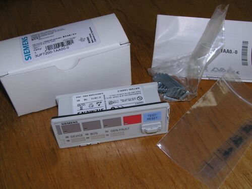 NEW - Siemens 3UF7200-1AA00-0 E:01 SIMOCODE OPERATOR PANEL original box
