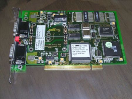 Softing CAN-AC2-PCI V1.01 (1999) CAN bus 2 Ch. Interface Card PCI used excellent