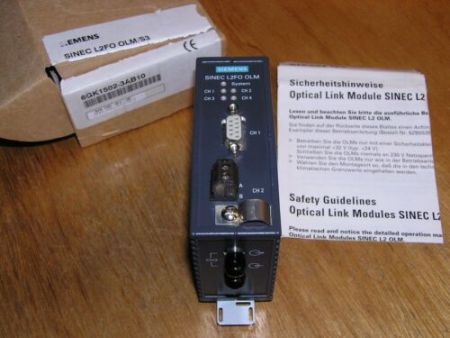 NEW old stock - Siemens 6GK1502-3AB10 Simatic NET L2FO OLM/S3 in original box