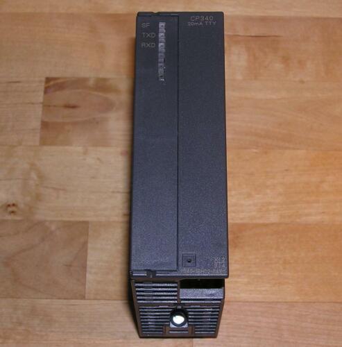 Siemens 6ES7340-1BH02-0AE0 E:01 Simatic CP340 TTY 20mA as new condition