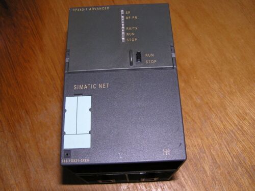 Siemens 6GK7343-1GX21-0XE0 E:02 Simatic S7-300 CP343-1 IT used excellent condit.