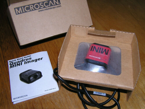 NEW - MICROSCAN Quadrus MINI FIS-6300-0003G Ultra High Density Barcode Scanner