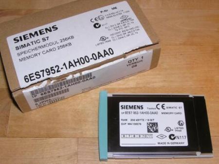 NEW - Siemens 6ES7952-1AH00-0AA0 E:06 Simatic S7-400 RAM 256kB open original box