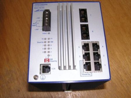 Hirschmann RS2-FX/FX 943 653-300 943653300 Managed Switch used excellent