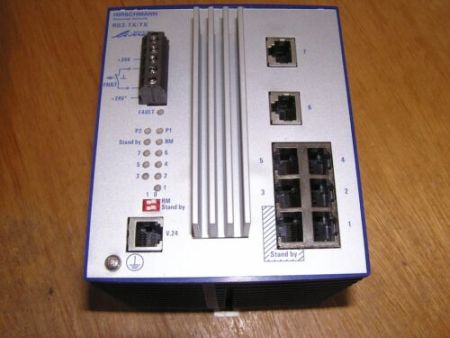 Hirschmann RS2-TX/TX 943 654-201 943654201 Managed Switch IE excellent condition