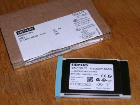 NEW - Siemens 6ES7952-1KK00-0AA0 E:08 S7-400 FLASH EPROM 1MB open original box