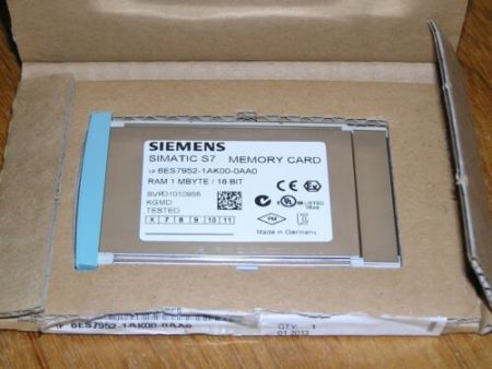 NEW - Siemens 6ES7952-1AK00-0AA0 E:06 S7-400 RAM MEMORY 1MB open original box